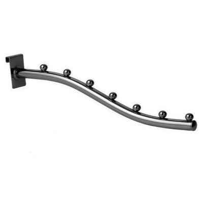Кронштейн волнообразный 7 шариков, хром (Арт.P017)