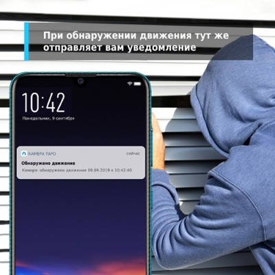 Домашняя поворотная Wi-Fi камера | Tapo C200